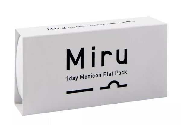Miru 1-day Menicon flat pack